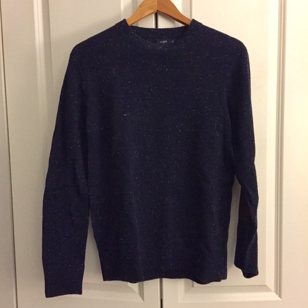 J Crew Navy Sweater M